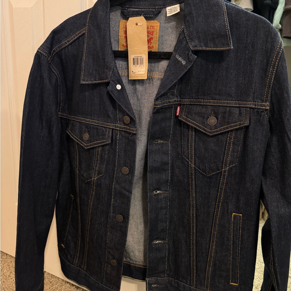 Levi's Men's Denim Jacket - navy